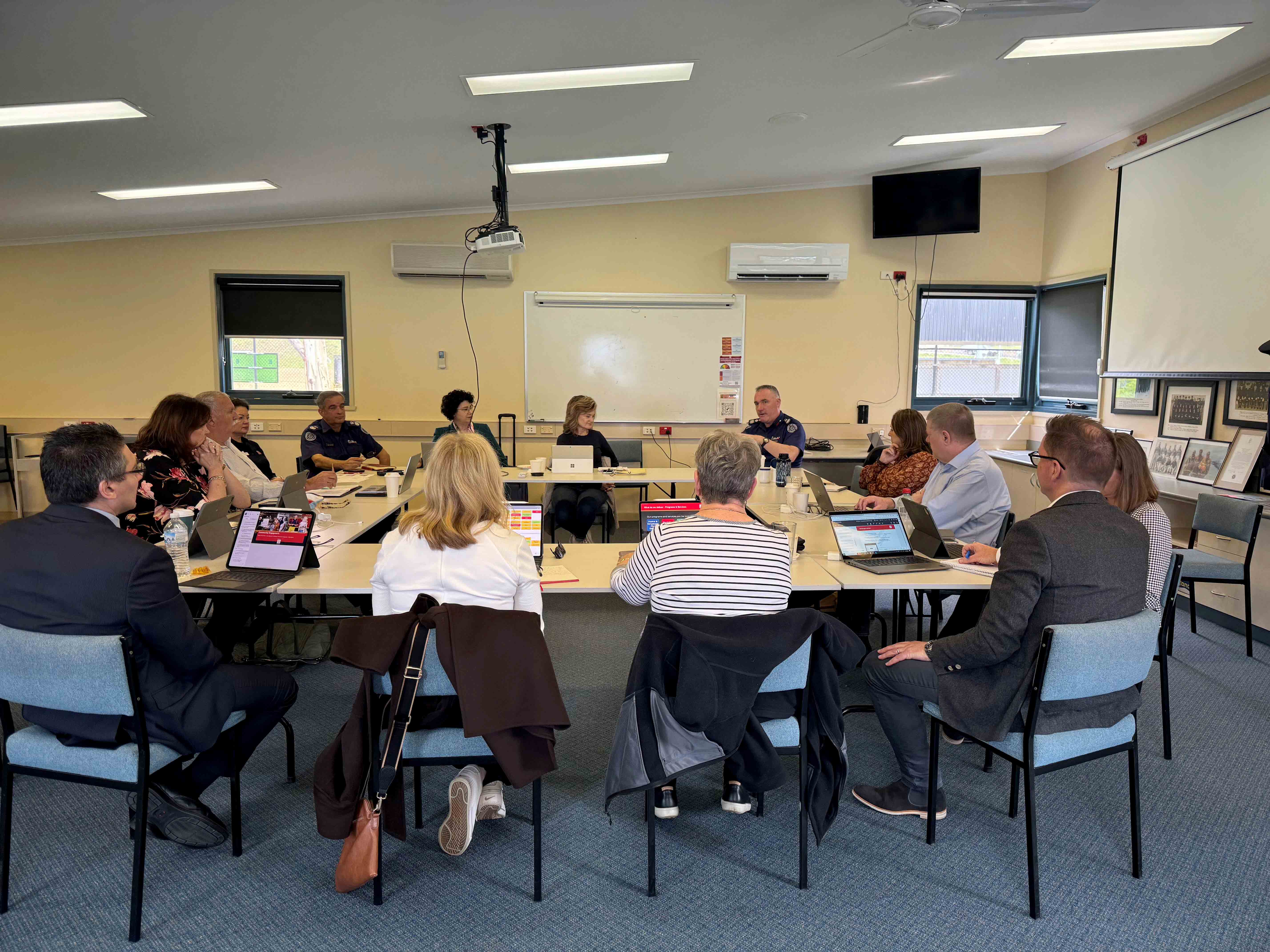 Board meeting at Lorne